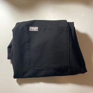 FIGS Black Catarina One-Pocket Scrub Top (XS)